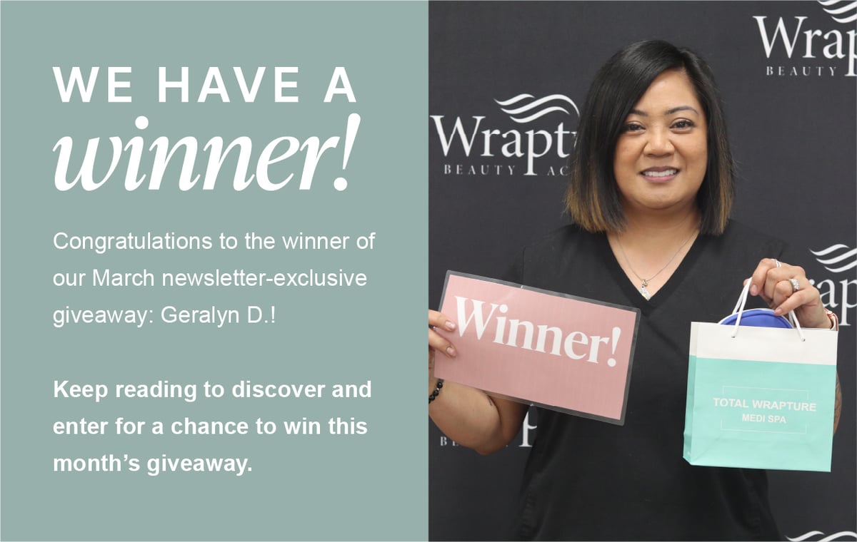 We have a winner! Congratulations to our March giveaway winner, Geralyn D. Keep reading to enter our April giveaway.