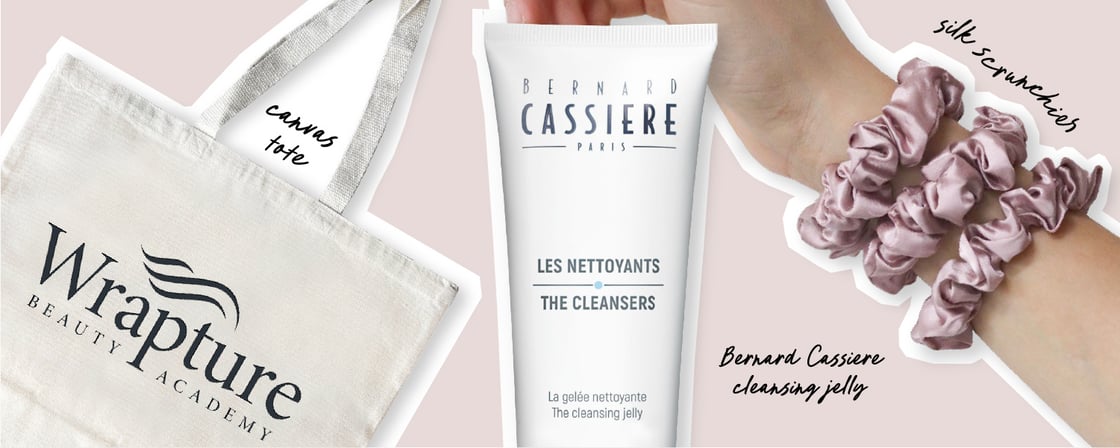 Beauty Pack Giveaway: Tote, cleanser, and silk scrunchies